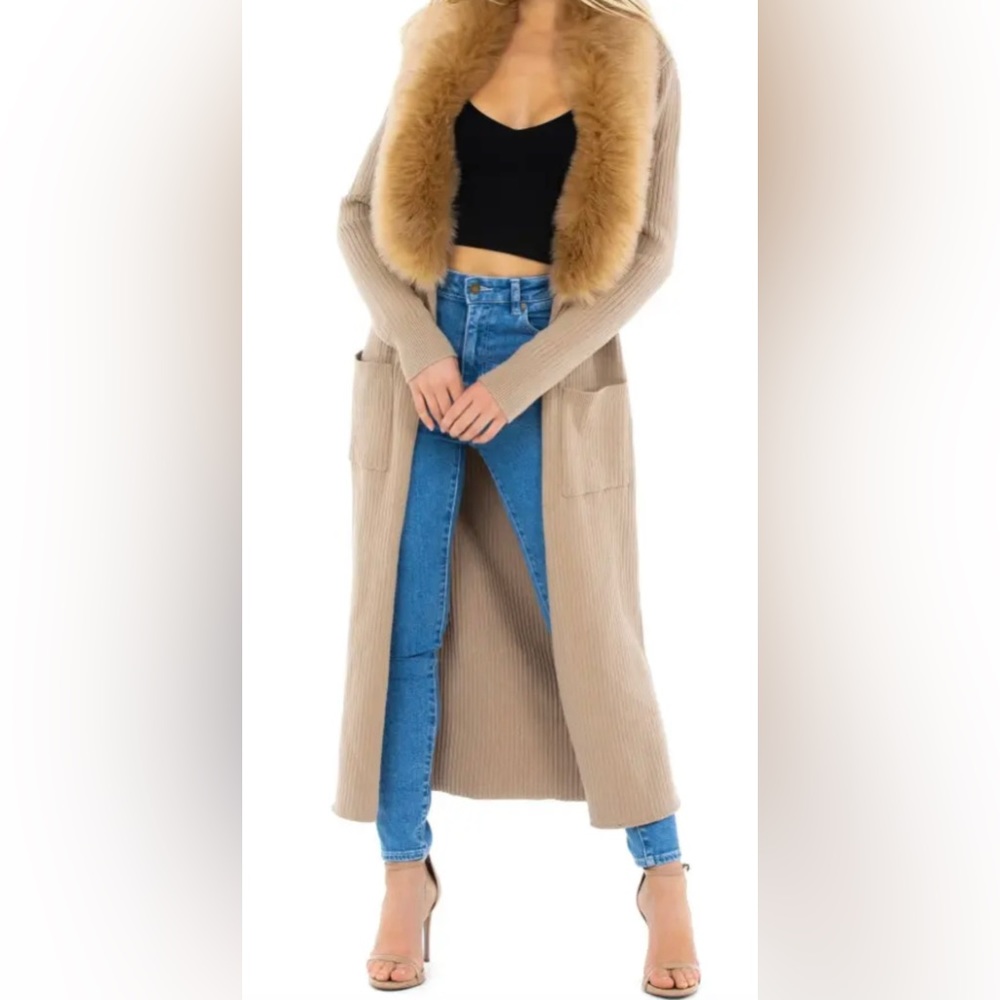 Lombardi long cardigan show me your mumu brand new